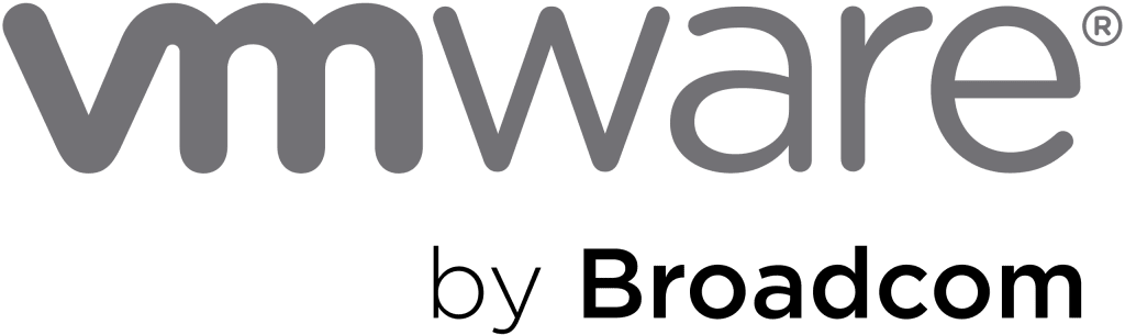 Vmware by broadcom logo